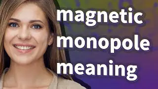 Magnetic monopole | meaning of Magnetic monopole
