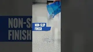 This 5-gallon epoxy colored sand floor paint is perfect for garage floor renovation