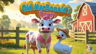 Old MacDonald Had a Farm 🐮 Sing-Along Song for Kids | Tuntella