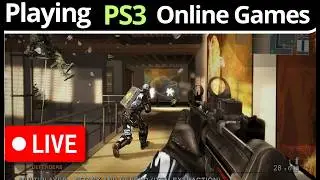 Playing PS3 Games Online With Viewers!!