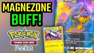 🔋 Magnezone Impulsa a Raikou EX y Revienta el Meta en TCG Pocket!