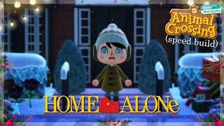 Christmas Special 🎁🔔🎄 Home Alone House (speed build) // Animal Crossing