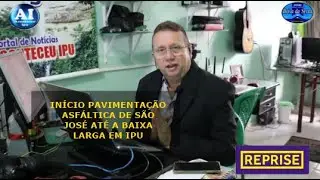 V&Iacute;DEO REPRISE - REPORTAGEM EM S&Atilde;O JOS&Eacute; DOS MARTINS EM IPU - 2021