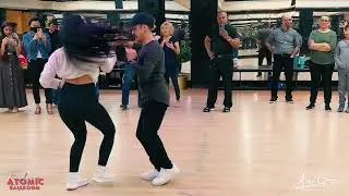 Luis and Sophia Bachata Class Demo 005