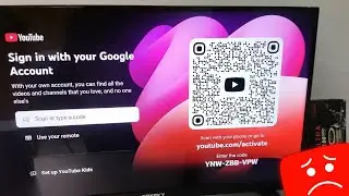 Sign In With Your Google Account Smart Led Tv Problem | YouTube Sign In With Your Google Account Fix