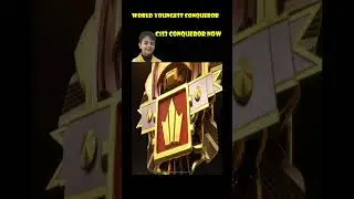 C1S3 Solo Conqueror | World youngest conqueror #shorts #8yearskid