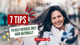 Restore Grey Hair Naturally with Mayraki Anti Grey Treatment #hair #greyhair #haircare #antigrey