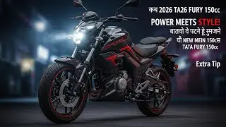 🔥 2026 Tata Fury 150cc | Powerful Engine, Sporty Look & Best Mileage in 150cc Segment 🔥