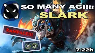 THIS SLARK IS DRUNK IN AGI! | Highlights (Dota 2 7.22h)