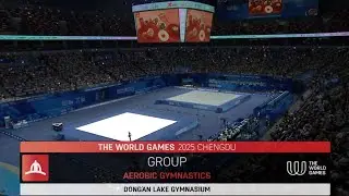 Team Italy 🇮🇹 Wins Silver 🥈 in Aerobic Gymnastics Group Event | The World Games 2025 Chengdu