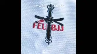 Kimono FEU BJJ Oficial Branco   VOUK