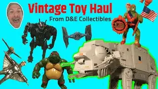 Vintage Toy Haul from D&E Collectibles (Episode 29 - ReeYees Retro Toys)