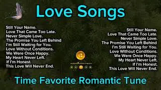 Greatest Hits Romatic Love Songs | Love Songs 80's 90's