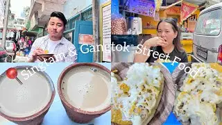 Eating Street food in 📍Singtam & Gangtok ||#sikkimvlogs ||@yvonnerai8932 ft.@Abhinash_Pradhan