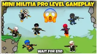 DAY-314 | MINI MILITIA PRO LEVEL GAMEPLAY🔥 | MINI MILITIA CLASSIC GAMEPLAY #minimilitia#da2#trending
