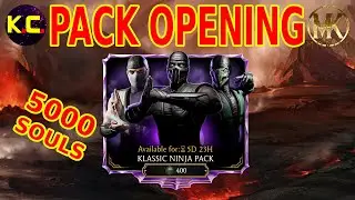 MK Mobile - Klassic Ninja Pack Opening