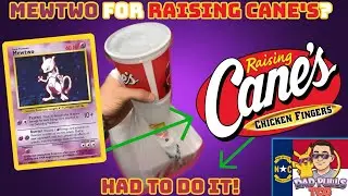Pok&eacute;mon Card Sale Turned Into FREE Cane&rsquo;s?! 😂🔥
