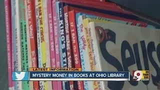 Mystery money found in books at Ohio library