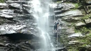 Gazo waterfall | فرود از آبشار 53 متری گزو