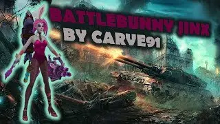 Battlebunny Jinx - Skin Spotlight - Custom Skin LOL [S7]