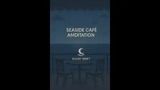 Seaside Café Ambience – Meditation | 8 Hours Relaxing Ambience | Silent Drift