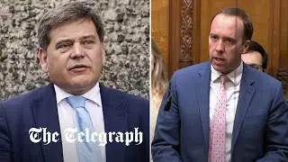 Andrew Bridgen sues Matt Hancock for &pound;100,000 over Covid vaccine row