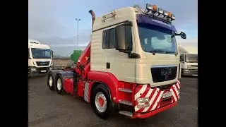 2008 MAN TGS 26.480 6x4 Double Drive Tractor with Crane - Vindico UK Ltd - Truck Exporter