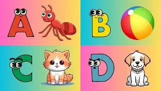 ABCD Phonics Made Simple - Нежные песенки для освоения алфавита малышами | Детская фонетика