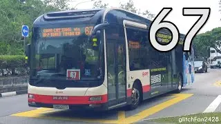 [SMRT] SMB207G on Service 67  - MAN NL323F A22 Gemilang