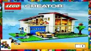 LEGO instructions - Creator - 31012 - Family House (Book 1)