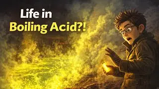 Life in Boiling Acid Lakes