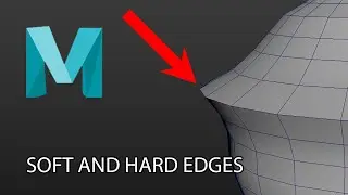 Maya Tutorial - Smooth and Hard edges