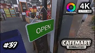 Make A Mini Store Room in Cafemart Simulator 4K Reshade #39