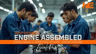Final Part | Petrol Engine Assembly Guide: Engine Wiring, Connecting with Rig, Starting Engine