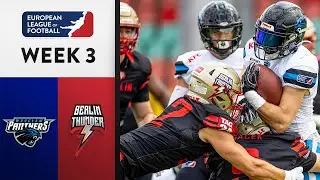 Wroclaw Panthers @ Berlin Thunder Highlights | Week 3 | Season 2023