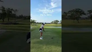 Seletar Hole 3, Index 1, Par 4, 361m