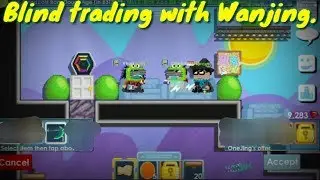 Blind trading With Onejing! - Growtopia | Video idea compilation