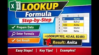 Lookup Function in Excel &ndash; Find Data Quickly & Easily