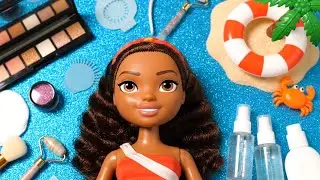 Moana-Inspired Relaxing Skincare & Makeup ASMR for Sweet Dreams ✨