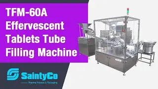 TFM 60A Effervescent Tablets Tube Filling Machine -SainytyCo