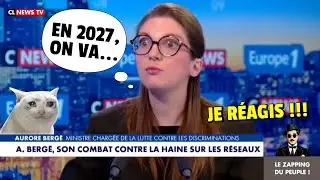 Aurore Berg&eacute; fait une boulette en direct sur l'anonymat des r&eacute;seaux sociaux ! Je r&eacute;agis !!