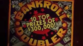 $10 Bankroll Doubler - PA Lottery - Good Doubler Win!