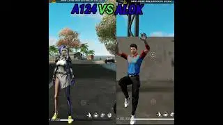 A124 VS Dj Alok Character Ability Test✅❌#shorts #freefire #ytshortsvideo