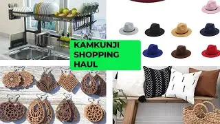 KAMKUNJI SHOPPING HAUL: WHERE TO GET FEDORA CAPS,CARPETS, DUVET,JEWELERY CURTAINS AND PILLOWS