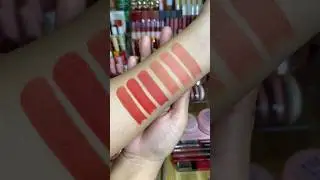 Focallure JasmineMeetsRose Matte Lipstick Swatches 💕
