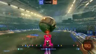 Rocket League RLBot Nexto Does An Air Dribble!