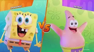 SPONGEBOB vs PATRICK - Nickelodeon All-Star Brawl 2021