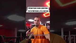 Hstikkytokky ruins Christmas for ed Matthews little brother #Hstikkytokky #edmatthews
