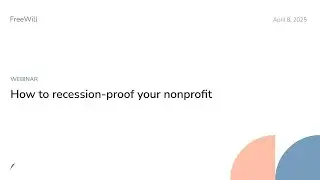 Webinar: How to recession-proof your nonprofit