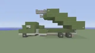 Обучающие материалы по Minecraft от SPANKLECHANK: как сделать HIMARS (высокомобильную артиллерийскую ракетную систему)